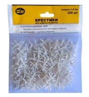 Крестик д/кафеля пластм. 6мм (75 шт) [888]