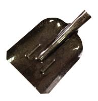 Лопата совковая     рельсовая сталь (65Г,рессорно-пружинная)) б/черен. (Россия)  