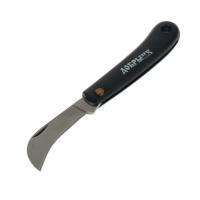 Нож садовый нерж. с пл. ручкой Добрыня 