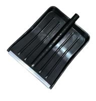 Лопата снег. пласт. 410 х 435 мм с алюмин. наклад. б/ч