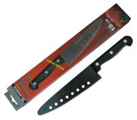 Нож поварской,180мм тефлон. покр. полотна,закруг. острие лезвия MATRIX