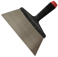 Шпатель стальной  ШП-250 мм с пласт. ручкой с пробкой