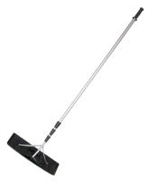 Скребок для уборки снега с крыши 630*150*6300мм пластик.насадка