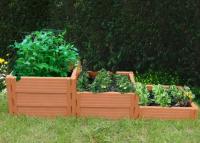 Ограждение "Садовая доска плюс" терракот  2,2 м