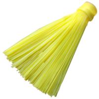 Метла полипропиленовая  круглая с дер. черенком [СПб]