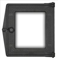 Дверка топочная ДТ-4 270х295 мм с ж/п стеклом