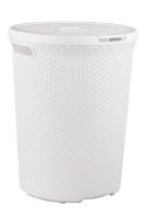 Корзина для белья "ПЛЕТЕНКА" 55 л круглая