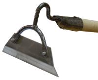 Тяпка нерж. клепаная 150*50 мм с/черен.