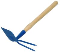 Мотыжка комбинир. МК-2-2м (лепесток+2зуба) с черенком Павлово