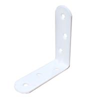 Уголок-УМ60х60х20х2 с ребр.жест. мебельный ПП  БЕЛЫЙ