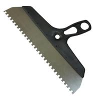 Шпатель зубчатый ШПЗ- 400/4 [Дельта] 