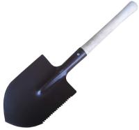 Лопата туристическая с дерев. черенком. 