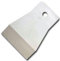 Шпатель резиновый  40 мм белый [888]