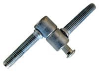 Петля ввёртная окон. ПВв-2 М8 оцинк.