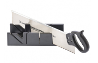 Стусло 300 х 100 мм, пластмас.+ пила 500 мм [MATRIX]