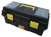Ящик для инструментов "16"  2 органайзера (пластм.) 20220 [Дельта] 