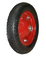 Колесо для тачки полиуретановое с подшипником 3"х8"   