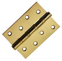 Петля  LOID универсальная с подшипником 100х70х2.5 (золото)