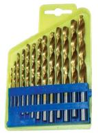 Набор сверел по металлу HSSнитрид титана 1,5-6,5 мм (13шт) [888]