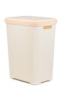 Корзина для белья "ПЛЕТЕНКА" 55 л прямоуг.
