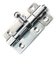 Шпингалет накл. прямоуг. площадка 90мм (ЗТ6)  ( оцинк.) Кунгур