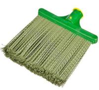 Метла полипропиленовая плоская б/черен. с расщеплен.кончиками №1 (Клм) с/резьб.