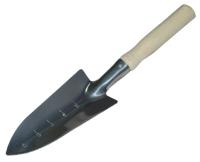 Совок посадочный СП узк. с дерев. ручк. (нерж)