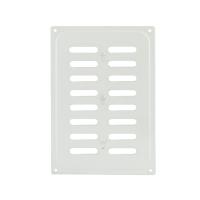 Решётка вентил.со шторкой 165х240 мм белая