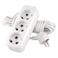 Удлинитель эл. бытовой ШВВП 2х 0,5 3м 3 роз. 