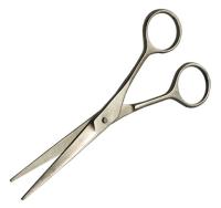 Ножницы д/стрижки волос Н-03 -3У 160 мм хром ц/м Горизонт