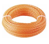 Леска для триммера ф 2,4мм * 15м 