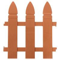 Ограждение "Штакетник" терракот 2 м