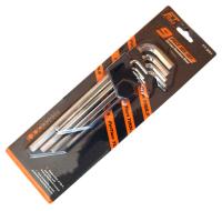 Ключи 6-граннные в наборе 9 шт., оцинкованные FT-004 малые