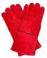 Краги электросварщика спилковые утепленные 