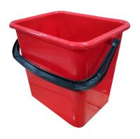 Ведро пласт. 15 л б/крышки прямоуг пищ. (Новосибирск)