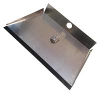 Лопата тротуар. 3-х борт. 500 х 375 мм алюм. (матер. 1105 АТ толщ.1,8) с наклад.  б/ч