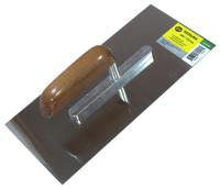 Кельма из нерж. полир. стали 280х130 мм с деревянной ручкой [888]