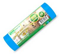 Мешок д/мусора ПНД  35л  с завязками, в рулоне 15 шт 15 мкм