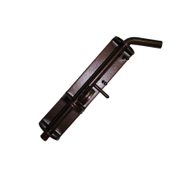 Задвижка гаражная 350мм. усилен. разборн.  мед. антик. №20-350 (Л0001)