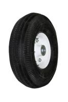 Колесо для тележки с подшипником и камерой 3,5"х4" , ось 16 мм