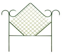 Заборчик садово-парковый "Ромбик" 0,9 м х 5 м