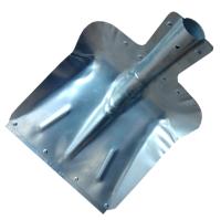 Лопата снег. совк. ЛС-7 320 х 350 мм алюм (толщ. 1,5 мм)  с наклад. б/ч