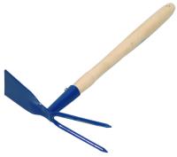 Мотыжка комбинир. МК-2м (лопатка+2зуба) с черенком Павлово