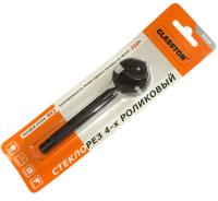 Стеклорез 4-х  роликовый металлический