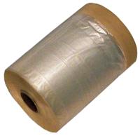 Рулоны защит. пленки 33000*1400 мм с креповой клеящ. лентой [888]