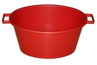 Таз пласт.30 л овальный с ручк. пищ. (Новосибирск)