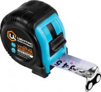 Рулетка УЛЬТРА-ЧЕМПИОН, пласт.обрезин.корпус, фиксатор, магниты, 5м/32мм [ЦИ]