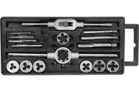 Набор плашек и метчиков М3-М12,  16 предметов