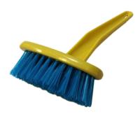 Щетка д/мытья ванн овальная, с ручкой, С-64-52 [Клин]