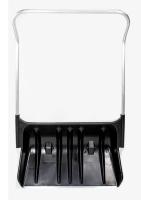 Движок д/снега №33 320 х 726 х 884 мм пласт. с метал. ручкой на колесиках [Орехово-Зуево]